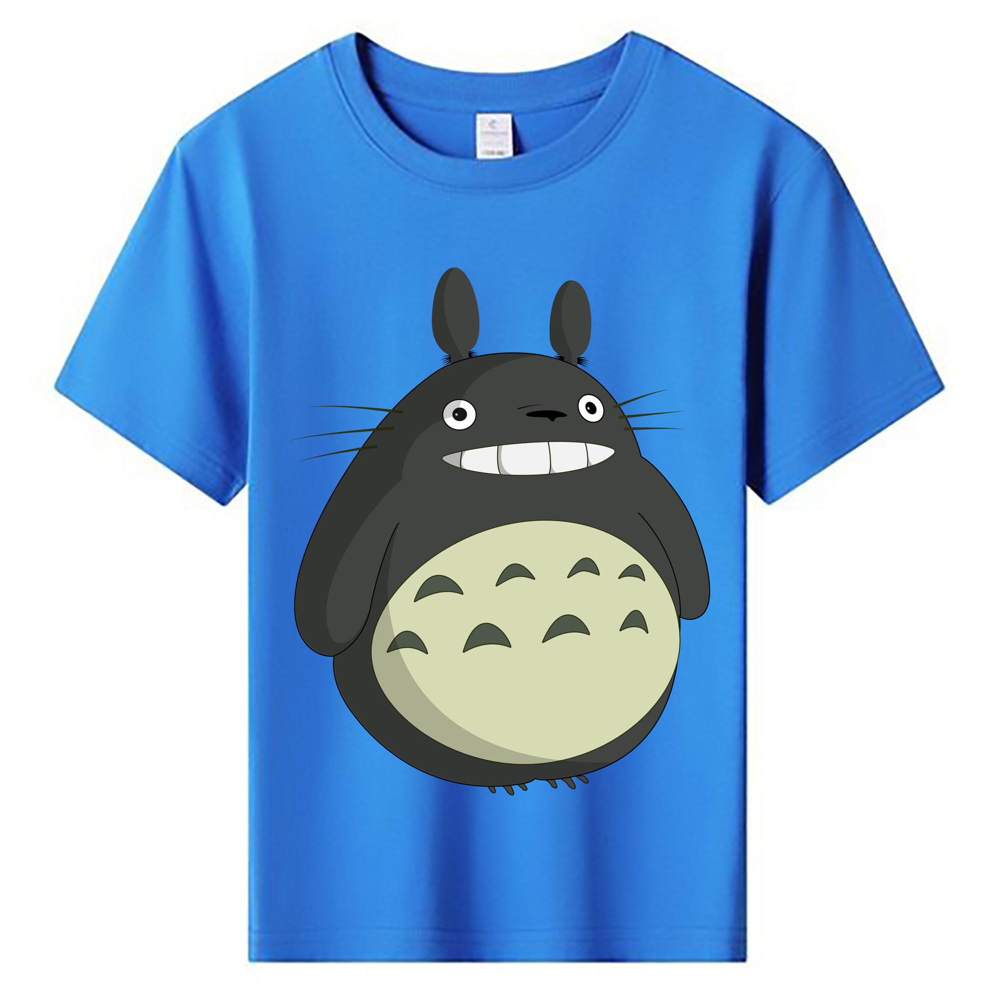 （画像用） となりのトトロ 草壁メイ 草壁サツキ My Neighbor Totoro Satsuki Kusakabe Mei Kusakabe 綿100％キッズTシャツ（フロントプリント）